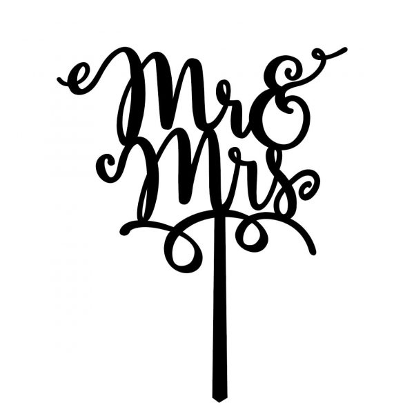 Mr&Mrs Cake Toppers - Image 7