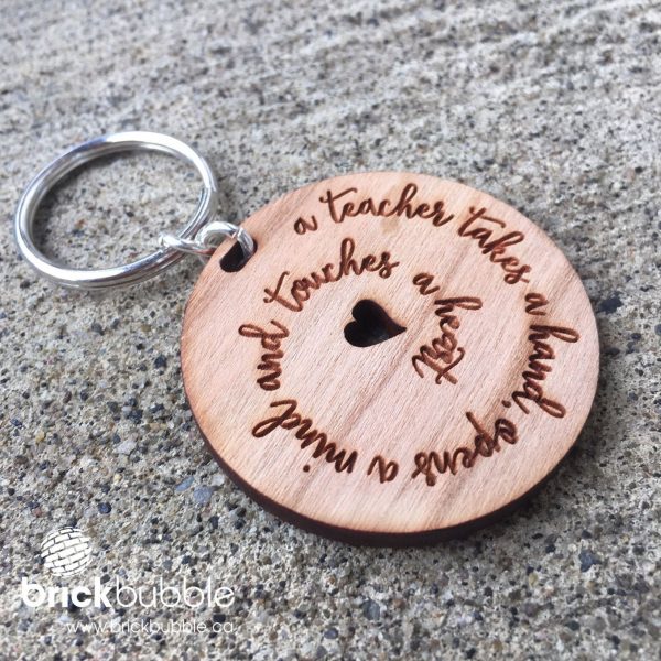 Open Mind – Teacher Keychain - Image 2