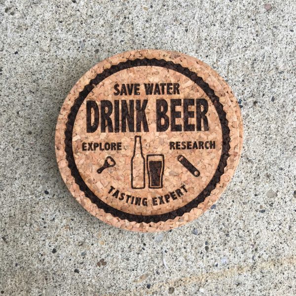 Save Water Drink Beer — coasters - Image 2