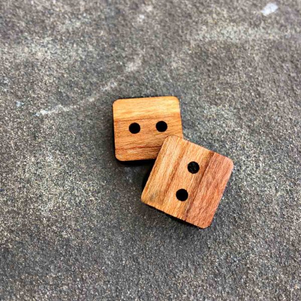 Small Solid Wood Button Series - Image 5