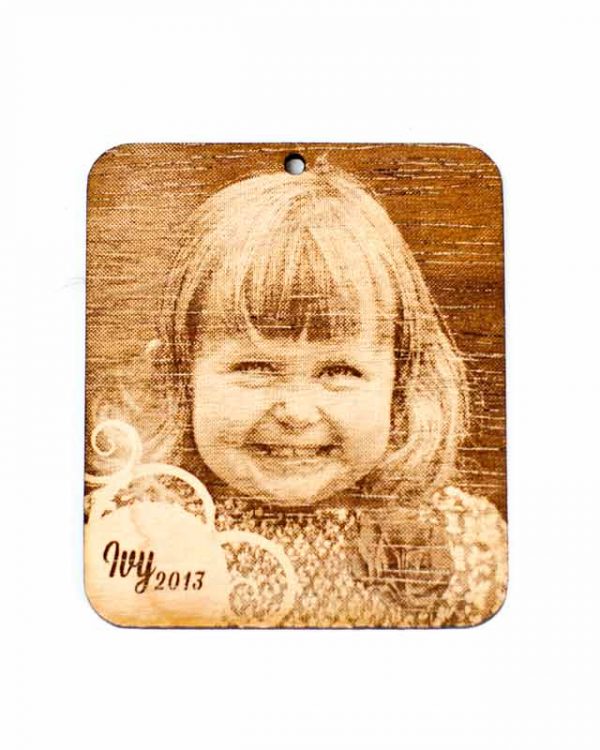 Laser Engraved Photo Ornaments - Image 5