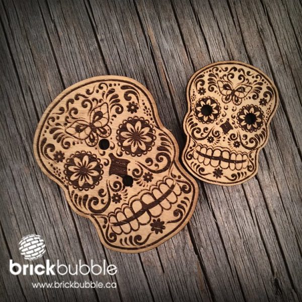 Sugar Skull Buttons - Image 3