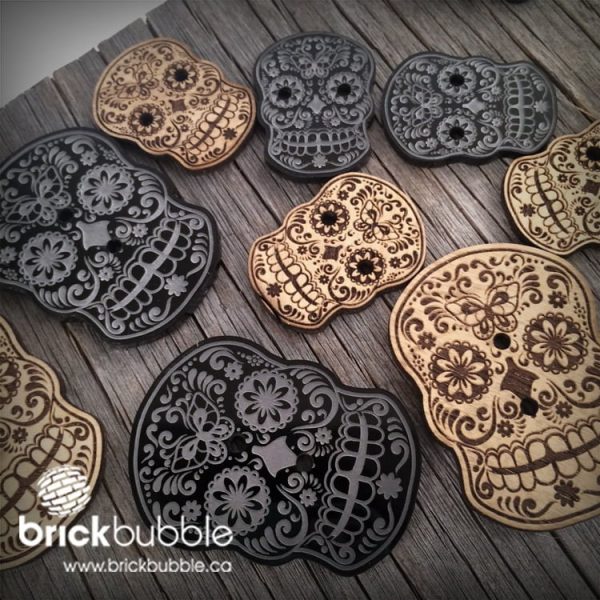 Sugar Skull Buttons - Image 2