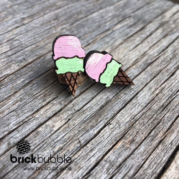 Ice Cream — earrings