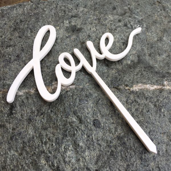 Love cake topper - Image 3