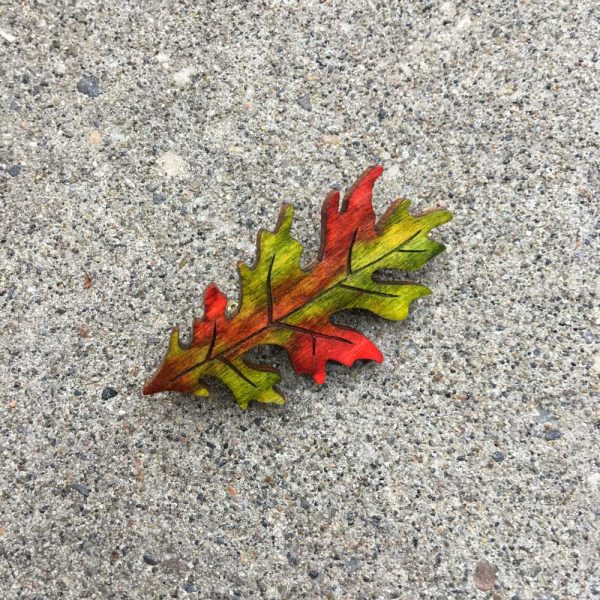 Oak Leaf Brooch