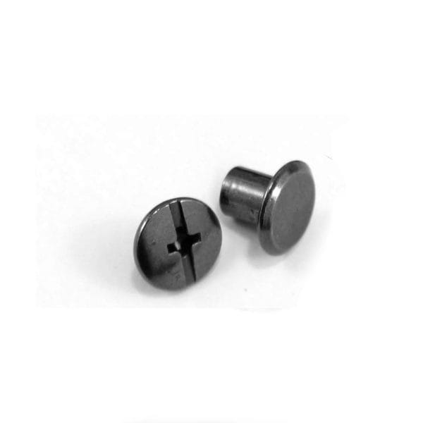 Gun Metal Black Screw Rivets