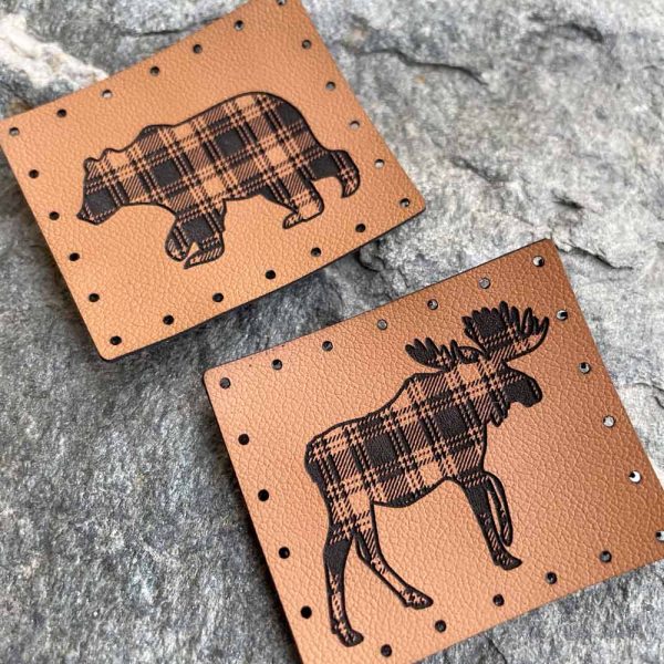 Plaid Animal Patches - Image 3