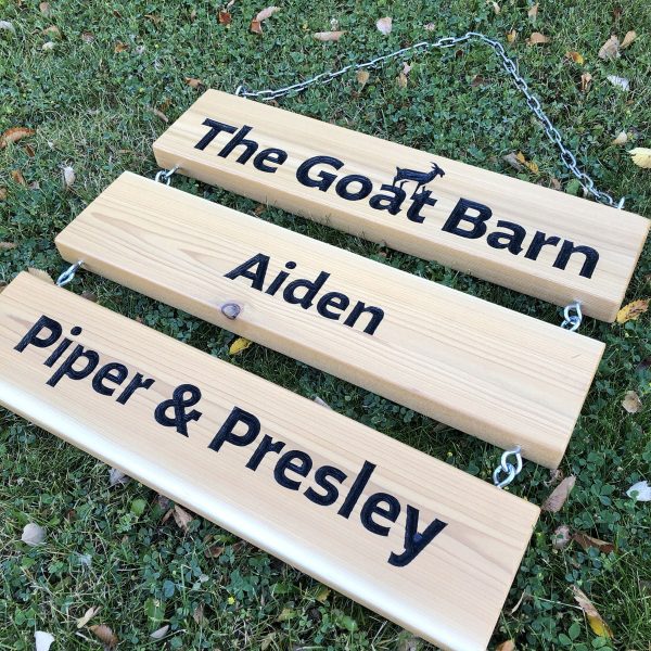 Custom CNC Carved Signs - Image 9