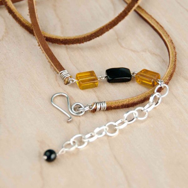 Amber and Black multi-wrap - Image 3