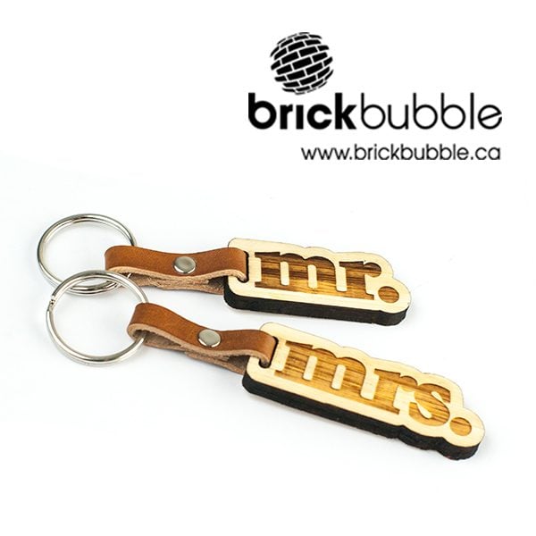 mr. and mrs. key tags - Image 2