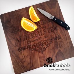 Solid Walnut Cutting Board, Wedding Gift, Housewarming