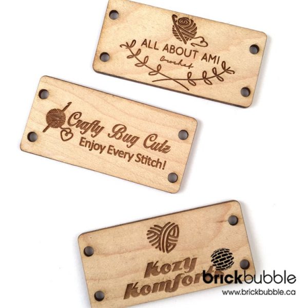 Wood Product Tags (24 per lot) - Brickbubble