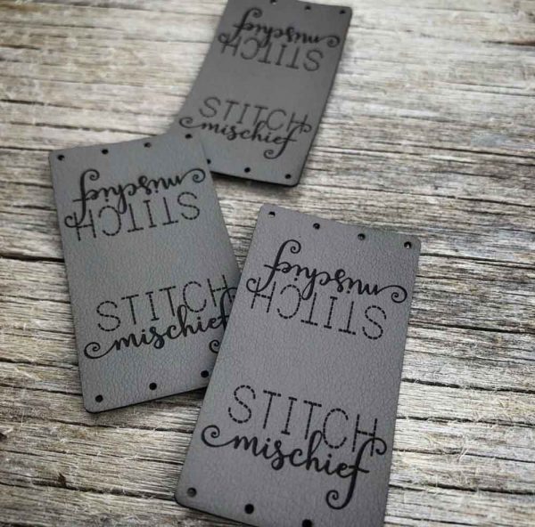 Faux Leather Garment Tags - Image 11