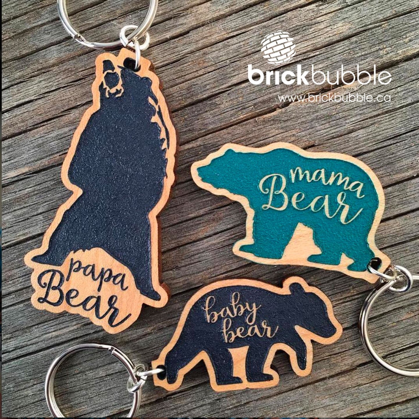 Download Bear Family - key chains - Brickbubble