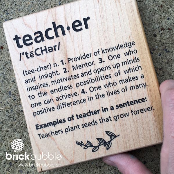 Teacher Plaques