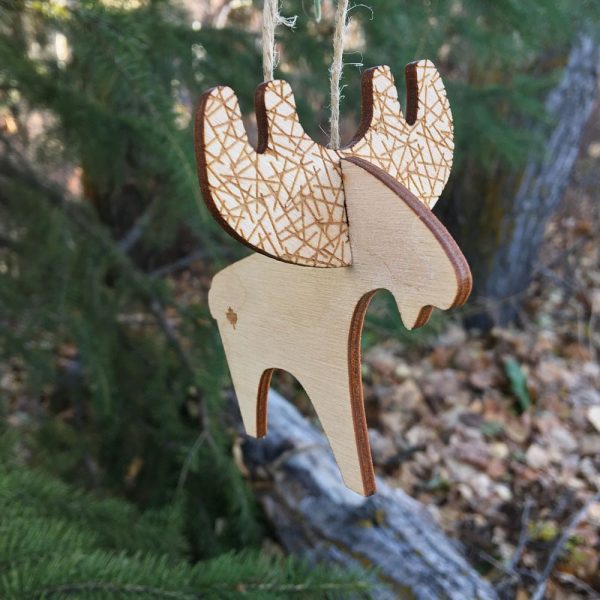 Moose Ornament