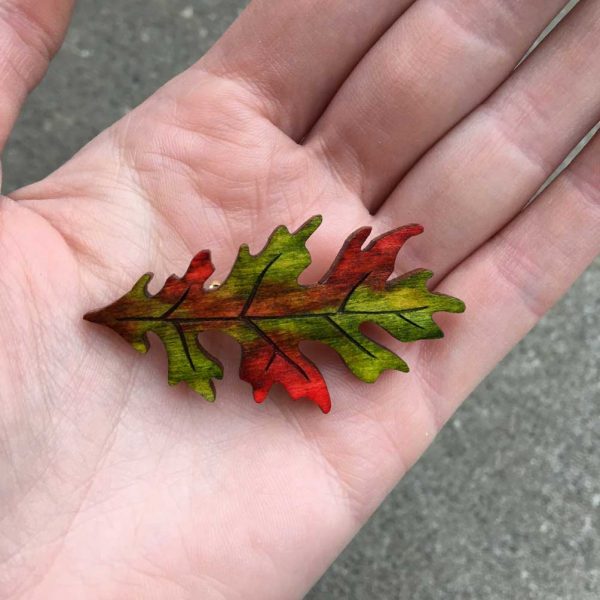 Oak Leaf Brooch - Image 2