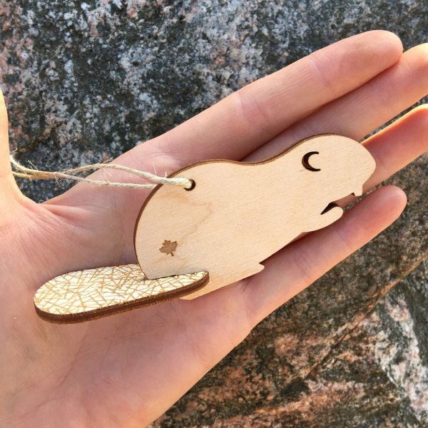 Beaver Ornament