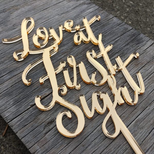 love at first sight— cake topper - Image 2