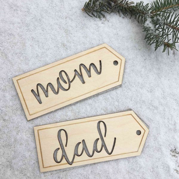 Custom Wood Stocking Tags - Image 4