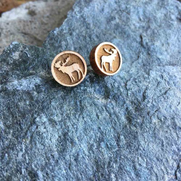 Moose Earrings