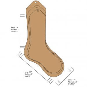 sock blocker size options