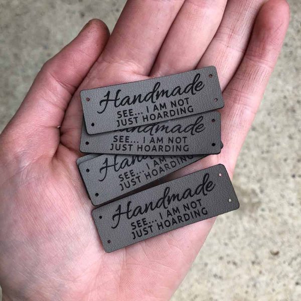 Handmade hoarding tags (set of five) - Image 2