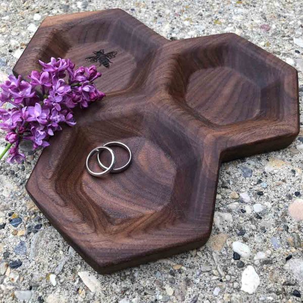 Triple Honeycomb Valet Tray - Image 7