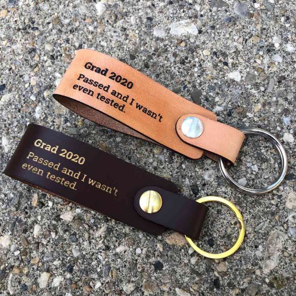 Leather Keychain - personalized - Image 7