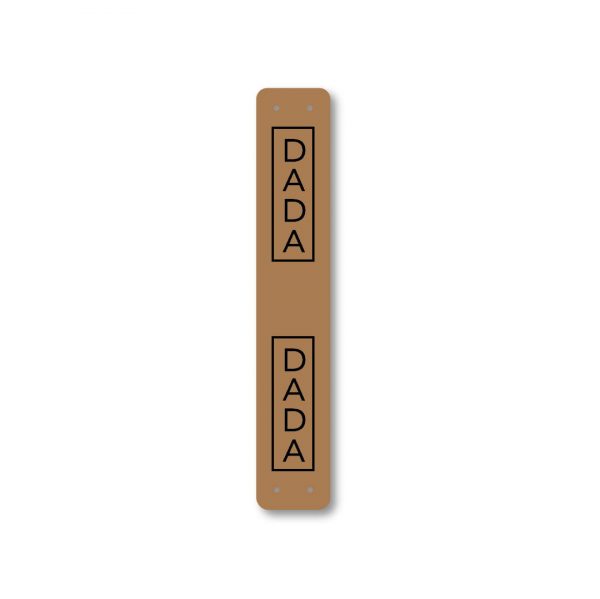 DADA mini fold tag